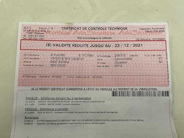 2000 gmc siërra - oldtimer - afbeelding 10 van  15