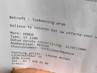 2000 honda par europeau 1100 - afbeelding 17 van  19