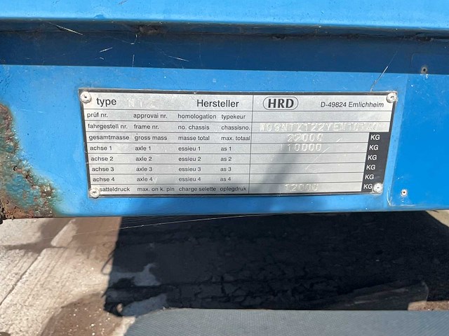 2000 hrd trailer - afbeelding 19 van  21