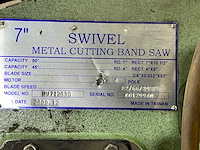 2000 huvema hu712bsg 7” beugelzaagmachine - afbeelding 4 van  4