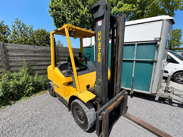 2000 hyster h3.50xm telehandler - afbeelding 1 van  13