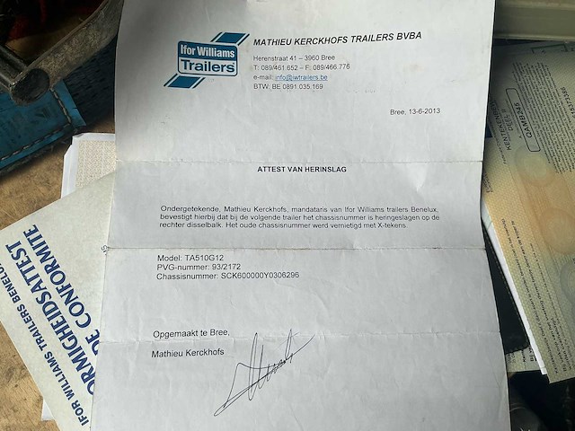 2000 ifor williams ta510g ta510g veetrailer - afbeelding 7 van  22