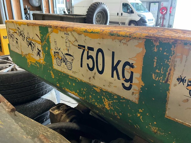 2000 john deere ls750 compact tractor - afbeelding 13 van  15