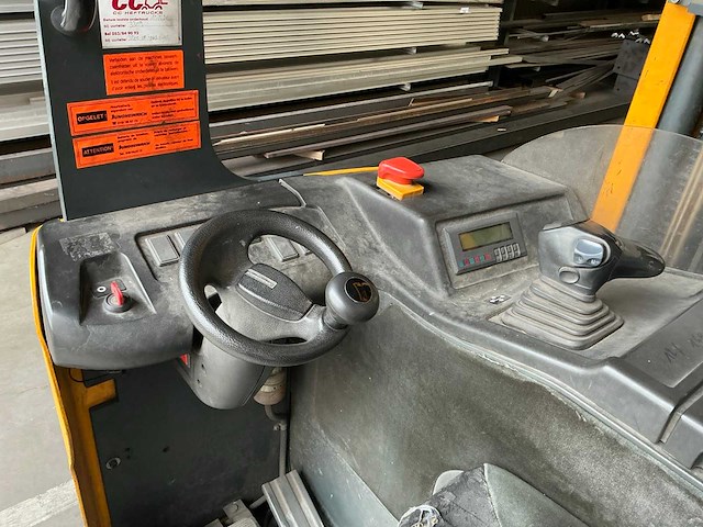2000 jungheinrich reach truck - afbeelding 8 van  12