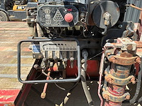 2000 kaiser heavy duty flatbed semi-trailer - hiab spgl2e gelede hydraulische kraan - afbeelding 12 van  35