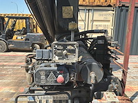2000 kaiser heavy duty flatbed semi-trailer - hiab spgl2e gelede hydraulische kraan - afbeelding 13 van  35