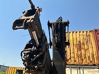2000 kaiser heavy duty flatbed semi-trailer - hiab spgl2e gelede hydraulische kraan - afbeelding 16 van  35