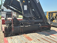 2000 kaiser heavy duty flatbed semi-trailer - hiab spgl2e gelede hydraulische kraan - afbeelding 18 van  35
