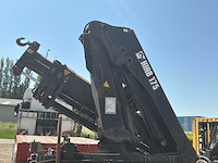2000 kaiser heavy duty flatbed semi-trailer - hiab spgl2e gelede hydraulische kraan - afbeelding 19 van  35