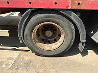 2000 kaiser heavy duty flatbed semi-trailer - hiab spgl2e gelede hydraulische kraan - afbeelding 24 van  35