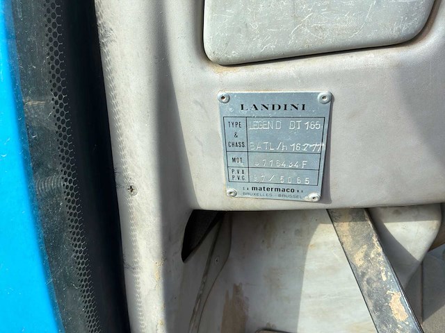 2000 landini legend dt 165 4wd landbouwtractor - afbeelding 9 van  42