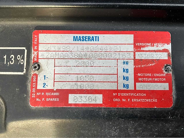 2000 maserati 3200gt v8 - boomerang lights - zeldzame klassieker - afbeelding 62 van  72