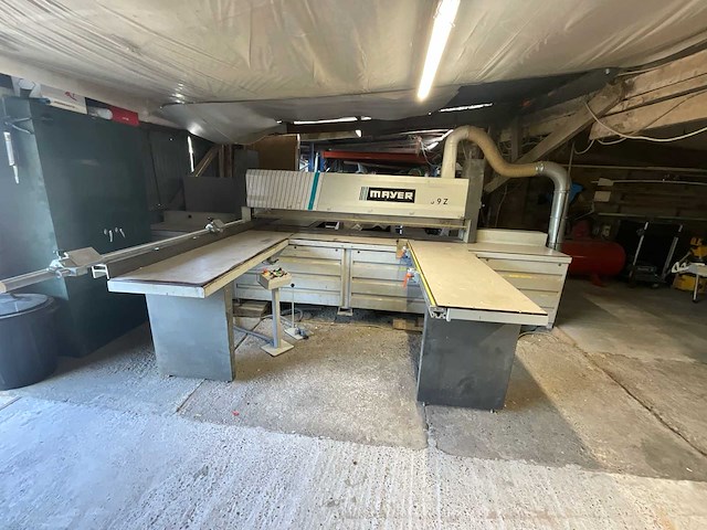 2000 mayer ps9z platen opdeelzaagmachine - afbeelding 1 van  35