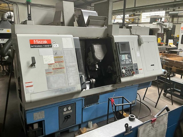 2000 mazak integrex 100sy cnc-draai -en freesmachine - afbeelding 2 van  9