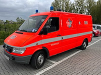 2000 mercedes benz 312d brandweerwagen bestelwagen