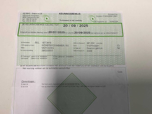 2000 mercedes-benz 815 paardenwagen - afbeelding 59 van  67