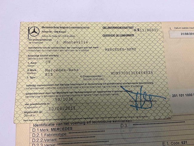2000 mercedes-benz 815 paardenwagen - afbeelding 60 van  67