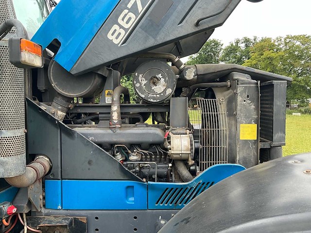 2000 new holland 8670 dt 4wd landbouwtractor - afbeelding 31 van  45