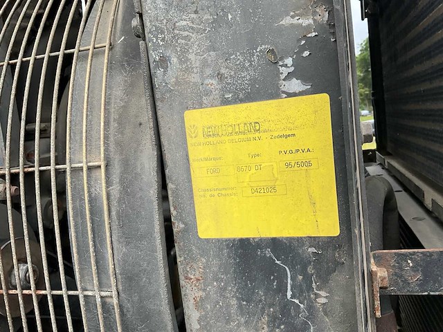 2000 new holland 8670 dt 4wd landbouwtractor - afbeelding 37 van  45