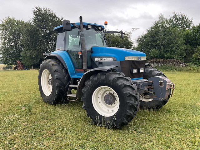 2000 new holland 8670 dt 4wd landbouwtractor - afbeelding 43 van  45