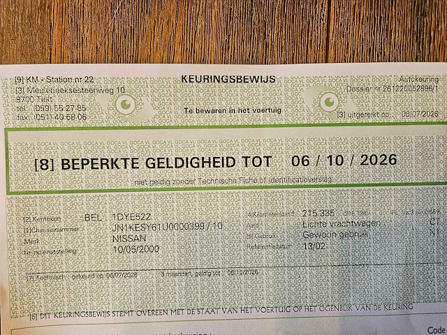 2000 nissan patrol y61 bedrijfswagen - afbeelding 8 van  10