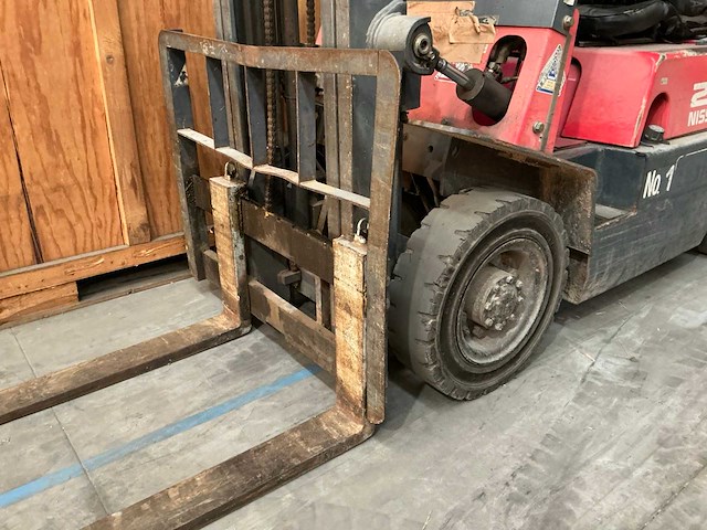 2000 nissan pj02 vorkheftruck - afbeelding 4 van  12