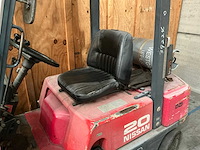 2000 nissan pj02 vorkheftruck - afbeelding 12 van  12