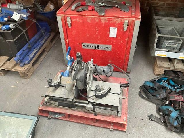 2000 omicron pso 701 kunststof lasinstallatie - afbeelding 1 van  5