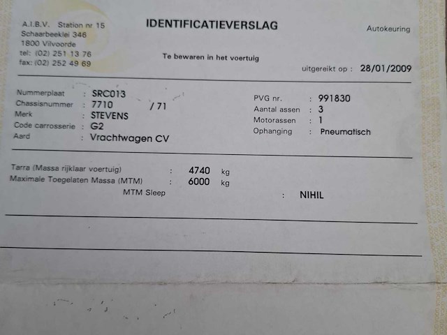2000 renault stevens vrachtwagen - afbeelding 10 van  18