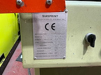 2000 siasprint noveprint p 70x100 semi-automatische vlakbed zeefdrukpers - afbeelding 6 van  6
