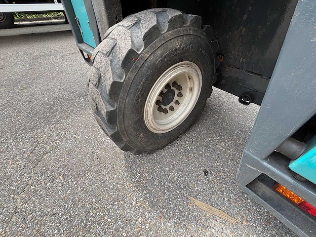 2000 terberg - kubota motor zijlader - heftruck - kooi reachforks - afbeelding 2 van  22