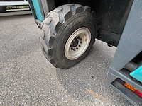 2000 terberg - kubota motor zijlader - heftruck - kooi reachforks - afbeelding 2 van  22