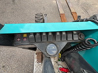 2000 terberg - kubota motor zijlader - heftruck - kooi reachforks - afbeelding 6 van  22