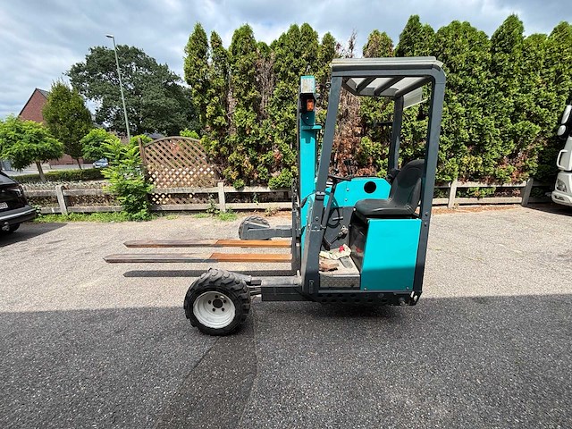 2000 terberg - kubota motor zijlader - heftruck - kooi reachforks - afbeelding 12 van  22