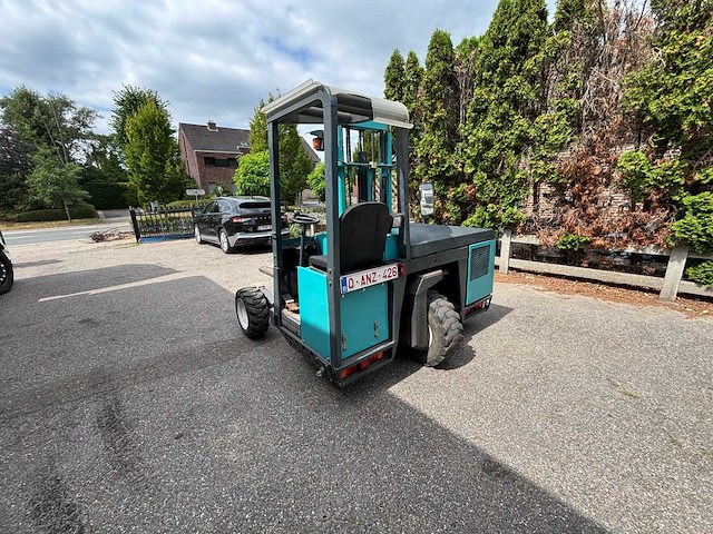 2000 terberg - kubota motor zijlader - heftruck - kooi reachforks - afbeelding 16 van  22