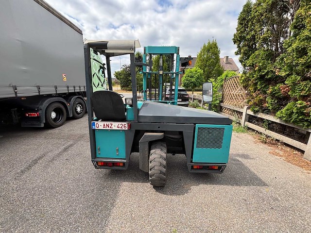 2000 terberg - kubota motor zijlader - heftruck - kooi reachforks - afbeelding 17 van  22