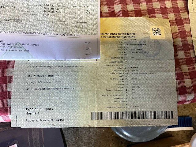 2000 toyota yaris 1.0 benzine - afbeelding 41 van  48