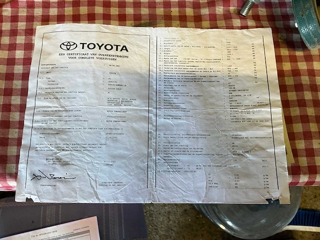 2000 toyota yaris 1.0 benzine - afbeelding 43 van  48