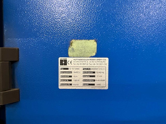 2000 trumpf trumatic 600l lasersnijmachine - afbeelding 26 van  35