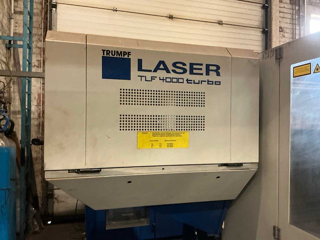 2000 trumpf trumatic l 4030 lasersnijmachine - afbeelding 11 van  12