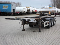 2000 van hool 20ft/30ft adr chassis - afbeelding 1 van  1