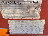 2000 van hool 94/3076 oplegger containerchassis kipper (75140-604) - afbeelding 1 van  5