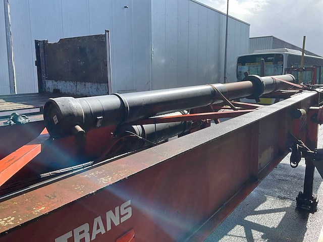 2000 van hool 94/3076 oplegger containerchassis kipper (75140-604) - afbeelding 3 van  5