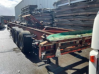 2000 van hool 94/3076 oplegger containerchassis kipper (75140-604) - afbeelding 5 van  5