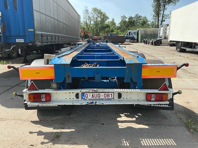 2000 van hool container chassis - afbeelding 2 van  26