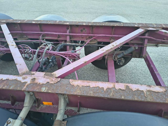 2000 van hool type 3b0049 containerchassis oplegger - afbeelding 5 van  30