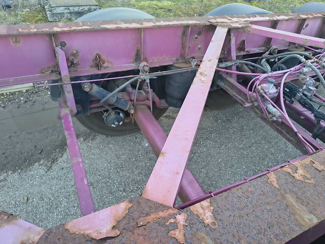 2000 van hool type 3b0049 containerchassis oplegger - afbeelding 6 van  30