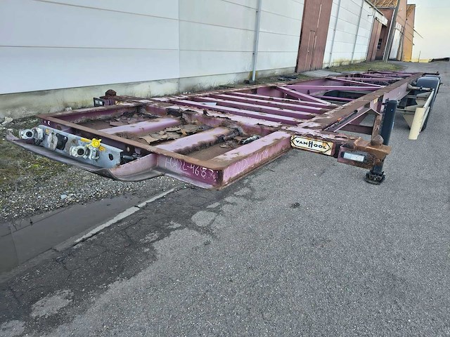 2000 van hool type 3b0049 containerchassis oplegger - afbeelding 28 van  30