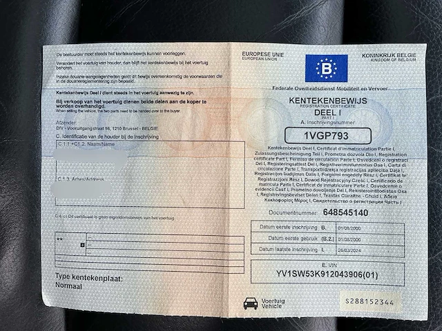 2000 volvo v70 s personenauto - afbeelding 16 van  30