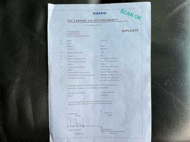 2000 volvo v70 s personenauto - afbeelding 18 van  30